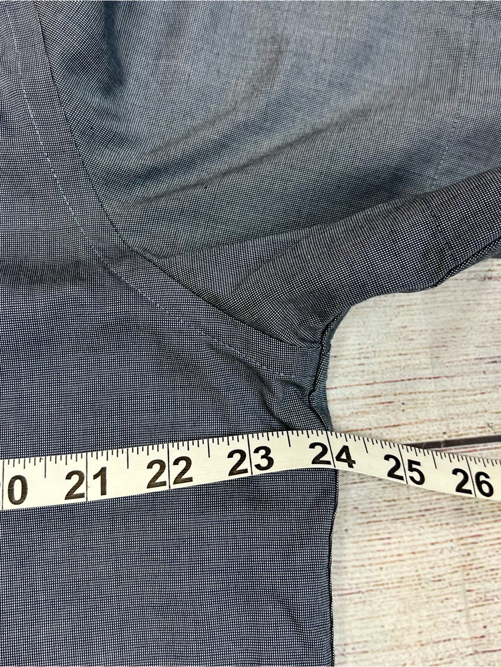 Untuckit Mens Petrus Blue Short Sleeve Button Down Shirt Size XL Wrinkle Free - Picture 8 of 9